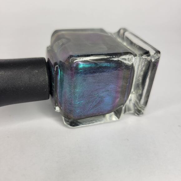 Deborah Lippmann Nail Polish "Money Now Sleep Later" NEW Blue Holo Duo Chrome - Picture 6 of 9